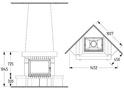 Каминная облицовка Supra Coralline
