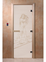 Дверь для саун DoorWood "Дженифер сатин"