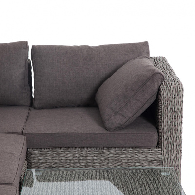 Комплект садовой мебели 4SIS Лунго (гиацинт) Цвет: графит