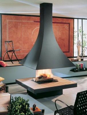 Центральный камин Bordelet Julietta 985 Открытый Центральный камин Bordelet Julietta 985 Открытый