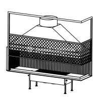 Топка Metalfire Universal MF 1900-50 W 2S R