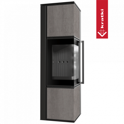 Печь Kratki Pro TORA/M NATURALI PIETRA DI SAVOIA GRIGIA BOCCIARDATA Печь Kratki Pro TORA/M NATURALI PIETRA DI SAVOIA GRIGIA BOCCIARDATA