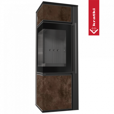 Печь Kratki Pro TORA/S, OXIDE MORO Печь Kratki Pro TORA/S, OXIDE MORO