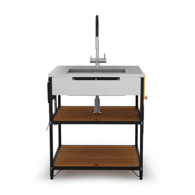 Стол-тележка EBS питмастер база мойки 800 Degrees Outdoor Kitchen Size 80х80 Стол-тележка EBS питмастер база мойки 800 Degrees Outdoor Kitchen Size 80х80