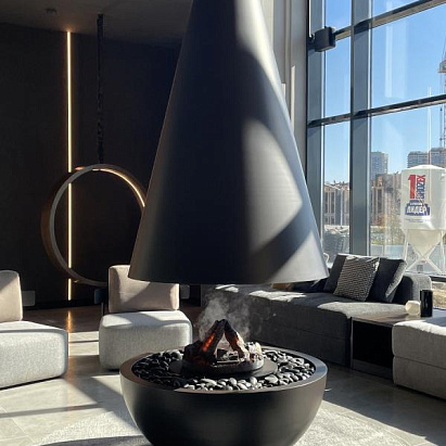 Эксклюзивный паровой камин в ЖК Амундсен