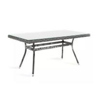 Обеденный стол 4SIS Латте 160 Цвет: графит