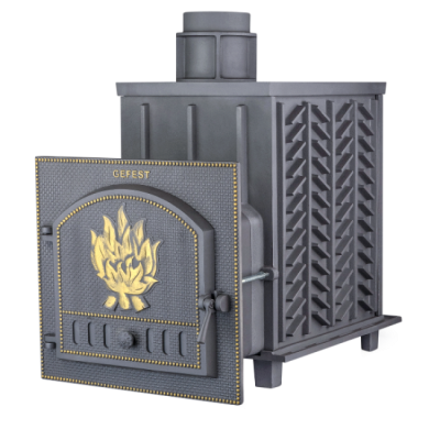 Печь для бани чугунная Гефест GFS-ЗК 45 Печь для бани чугунная Гефест GFS-ЗК 45