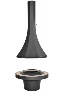 Центральный камин Fireline Open