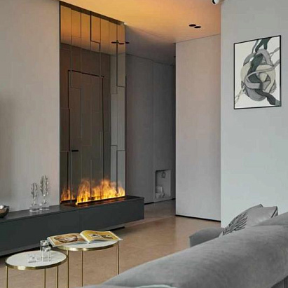 3D электрокамин Airtone Vepo 1000  в тумбе из мдф