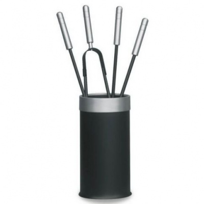 Каминный набор Comex 50.560A nero/allum. 4 Acc. H.60