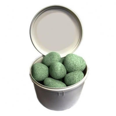 Камни для бани Жадеит 10 кг. шлифованный