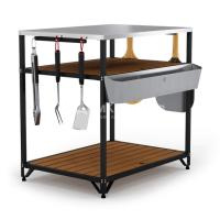 Стол-тележка EBS питмастер прямоугольный 800 Degrees Outdoor Kitchen Size 90х60