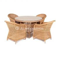 Обеденная группа 4SIS Эспрессо-120 R Цвет: коричневый