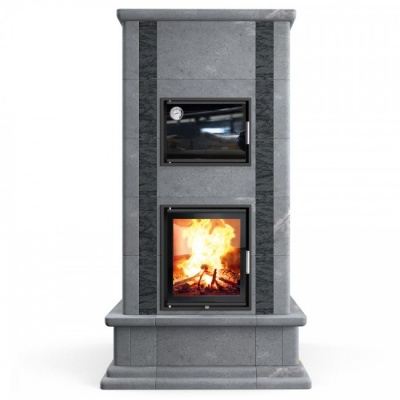 Отопительная печь с духовкой Теплый камень HERITAGE VIII