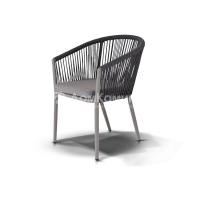 Стул 4SIS Марсель из роупа Цвет: темно-серый