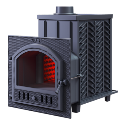 Печь для бани чугунная Гефест GFS-ЗК 45 (П) Печь для бани чугунная Гефест GFS-ЗК 45 (П)