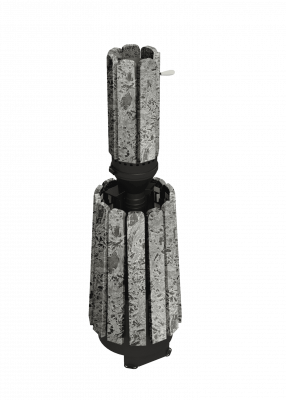 Дымоход-конвектор Grill'D Stone (D115/250) (Серпентинит) Дымоход-конвектор Grill'D Stone (D115/250) (Серпентинит)