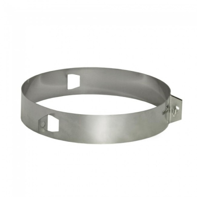 Хомут под растяжки Дымок 0.5 мм с изоляцией, d=300 мм