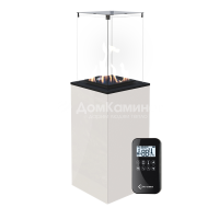 Нагреватель газовый PATIO/G31/37MBAR/B - белое стекло, пульт