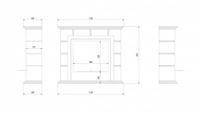 Биокамин Ариес