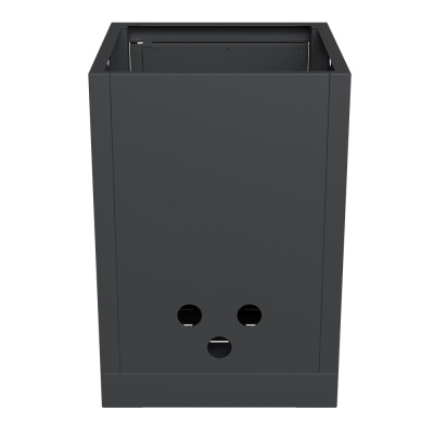 Тумба универсальная с дверцей и полкой 460 Черная