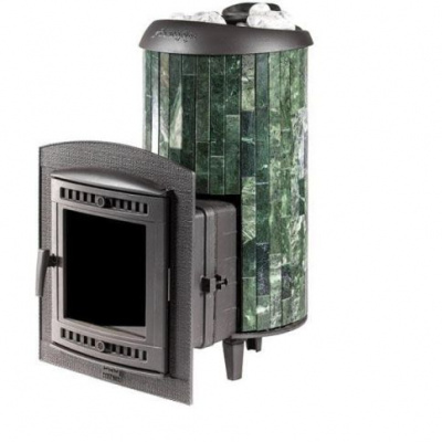 Банная Печь Прометалл Атмосфера XL (Про) в ламелях Змеевик наборный