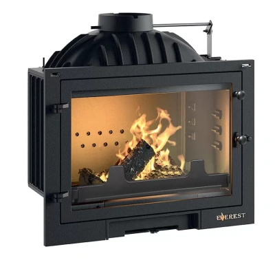 Каминная топка EVEREST D10 диаметр дымохода: 180 мм Каминная топка EVEREST D10 диаметр дымохода: 180 мм
