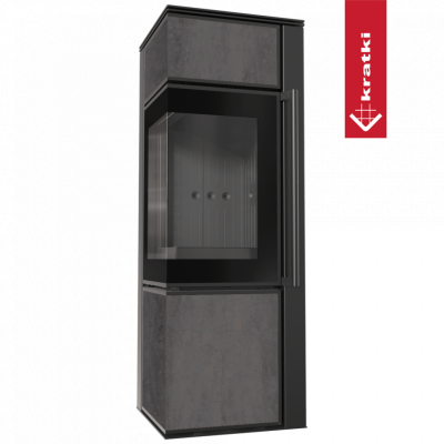 Печь Kratki Pro TORA/S, NATURALI PIETRA DI SAVOIA ANTRANCITE BOCCIARDATA Печь Kratki Pro TORA/S, NATURALI PIETRA DI SAVOIA ANTRANCITE BOCCIARDATA