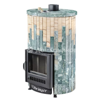 Дровяная печь Ферингер Уют-18 ПФ в облицовке Змеевик+"Окаменевшее дерево", до 18 м³ Дровяная печь Ферингер Уют-18 ПФ в облицовке Змеевик+"Окаменевшее дерево", до 18 м³