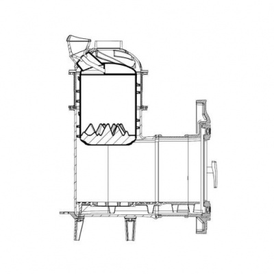 Печь банная Прометалл Атмосфера XL+ в облицовке Талькохлорит