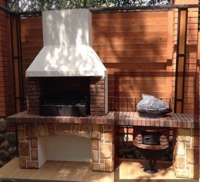 Печь барбекю ЭЛИТ с мойкой Печь барбекю ЭЛИТ с мойкой