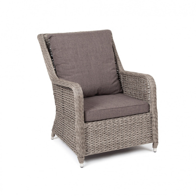 Кресло 4SIS Гляссе (гиацинт) Цвет: графит