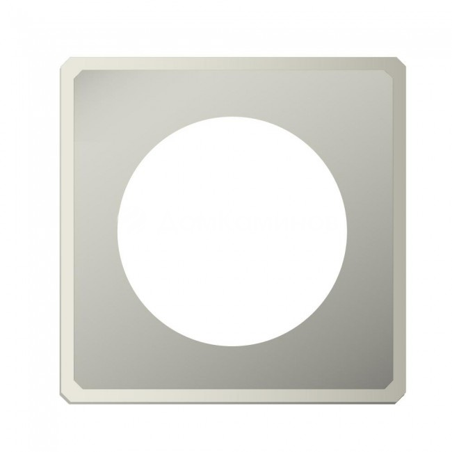 Фланец Дымок 0.5 мм (D+200)мм х (D+200)мм , d=115 мм