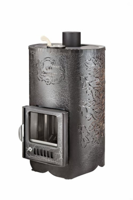 Дровяная печь Ферингер Уют-25 ПФ в кожухе (Дубы), до 25 м³