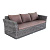 Диван 4SIS Капучино трехместный Цвет: графит