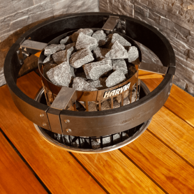 Электрическая печь Harvia Cilindro PC90E Black Steel (без пульта)