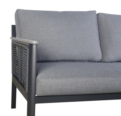 Диван 4SIS Сан Ремо Цвет: темно-серый, серый