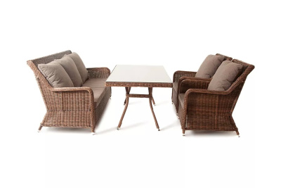 Обеденная группа 4SIS Гляссе Цвет: коричневый