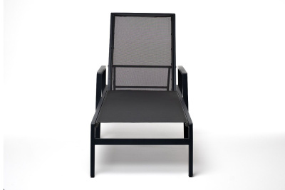 Шезлонг 4SIS Парма Цвет: темно-серый (RAL7024) муар, темно-серый