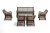 Лаунж-зона 4SIS Асти на 6 персон Цвет: коричневый