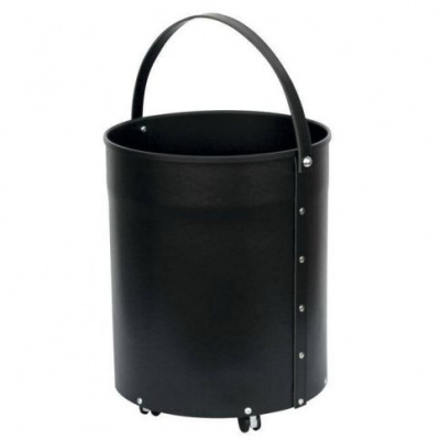 Дровница Comex 50.040N Tondo Ecopelle Nero D.38 H.50