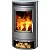 Печь-камин ABX Arktis 8 (серая сталь тальк с верхней плитой)