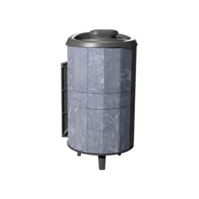 Печь банная Прометалл Атмосфера L+ в плитке Талькохлорит