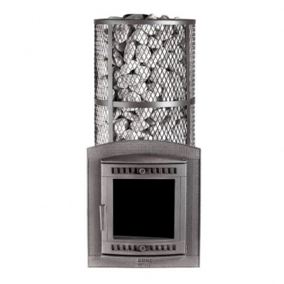 Банная печь Прометалл Атмосфера XXL с сеткой из нержавеющей стали