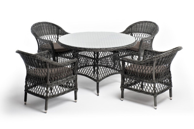 Обеденная группа 4SIS Эспрессо-118 S Цвет: графит Обеденная группа 4SIS Эспрессо-118 S Цвет: графит