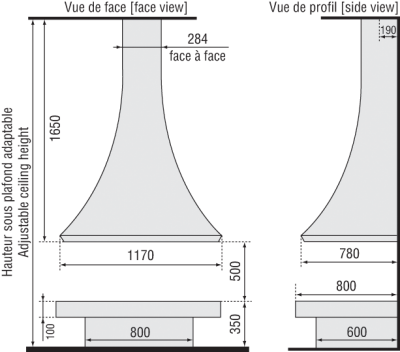 Камин Bordelet Julietta 985 Открытый Камин Bordelet Julietta 985 Открытый