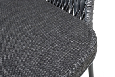 Обеденная группа 4SIS Диего 4-местная из роупа со стульями Бордо Цвет: серый гранит, серый Обеденная группа 4SIS Диего 4-местная из роупа со стульями Бордо Цвет: серый гранит, серый