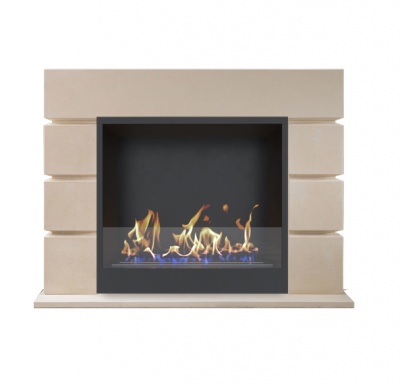 Мраморный биокамин Вижн