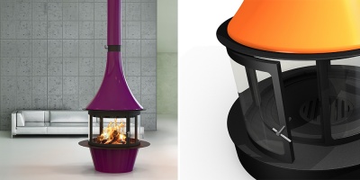 Камин Traforart Lorena с дровницей Камин Traforart Lorena с дровницей