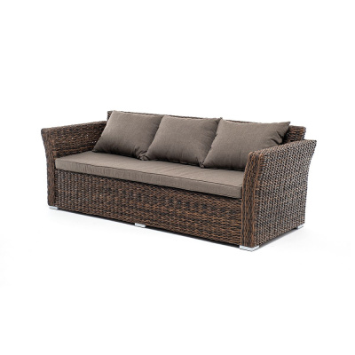 Диван 4SIS Капучино трехместный (гиацинт) Цвет: коричневый Диван 4SIS Капучино трехместный (гиацинт) Цвет: коричневый